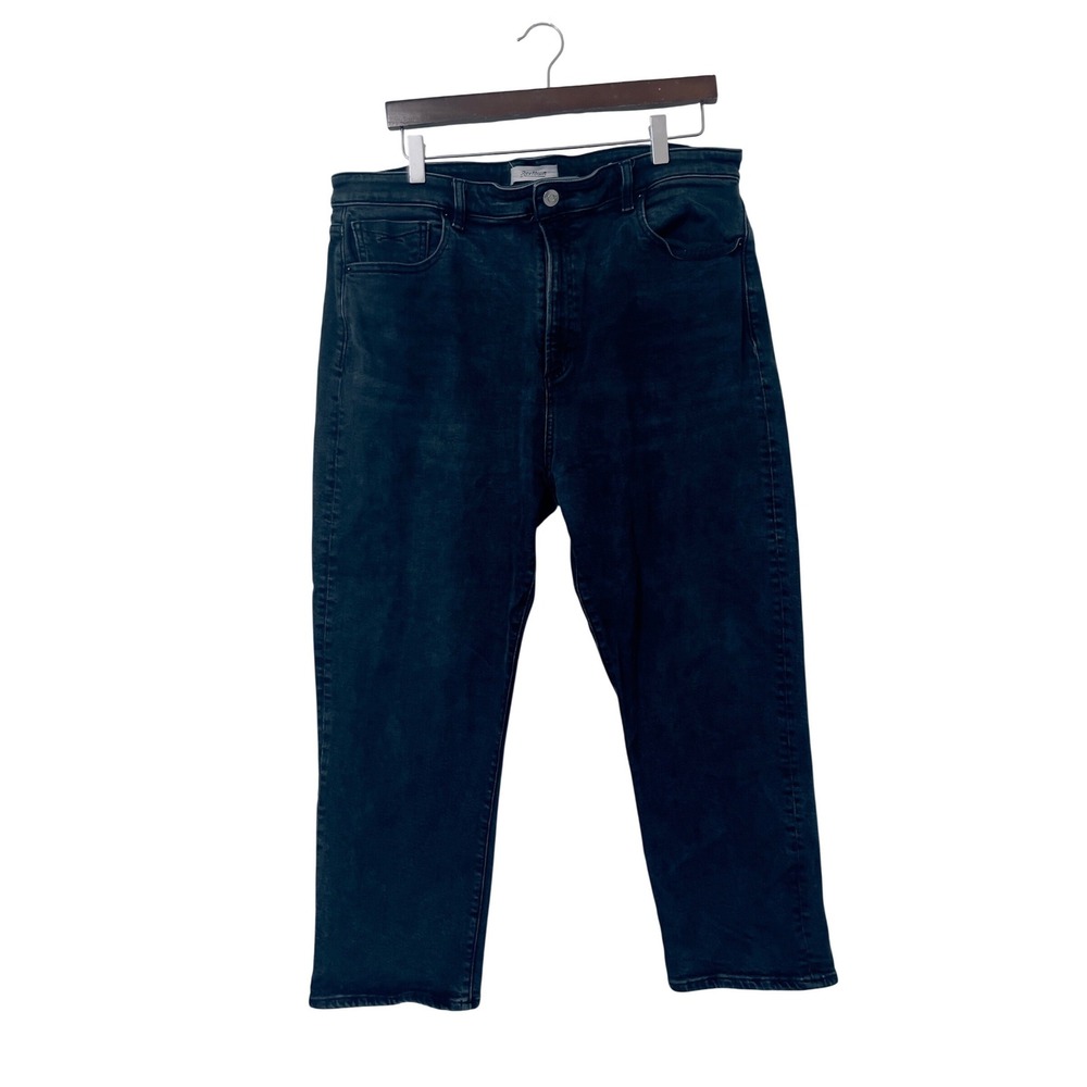 Revtown Mens Decade Denim Jeans 34 Regular‎ Dark Wash Stretch Cotton Regular Fit